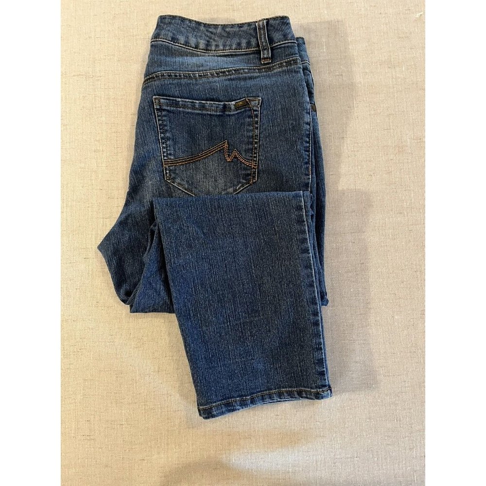 Max Jeans, Skinny Cropped, Women's Denim Blue Jeans, Size 8